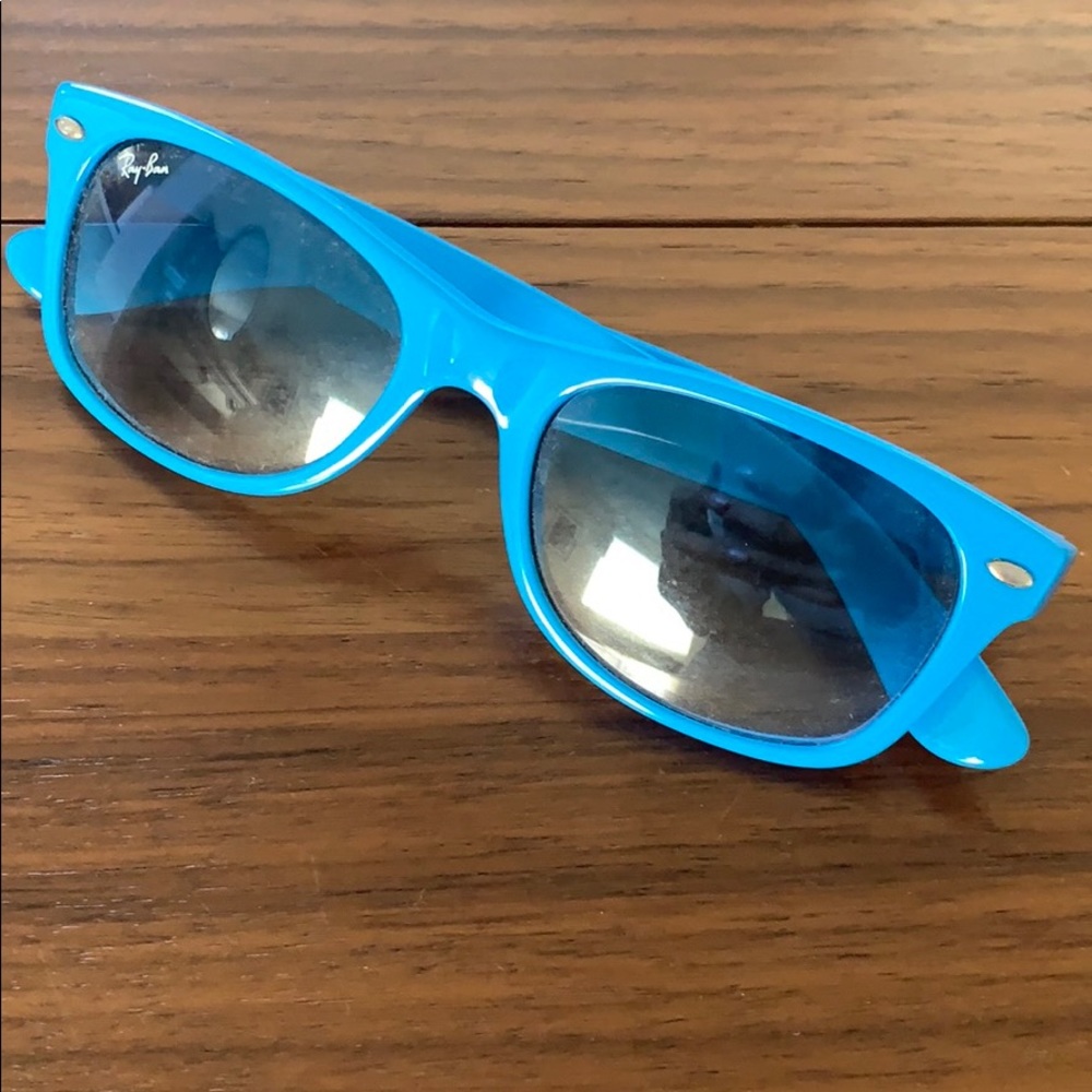 Bright Blue Ray Bans